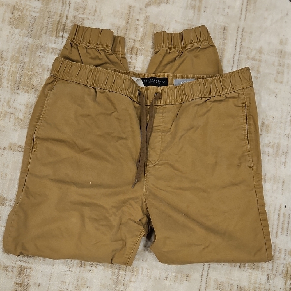 Aeropostale Tan Large Joggers